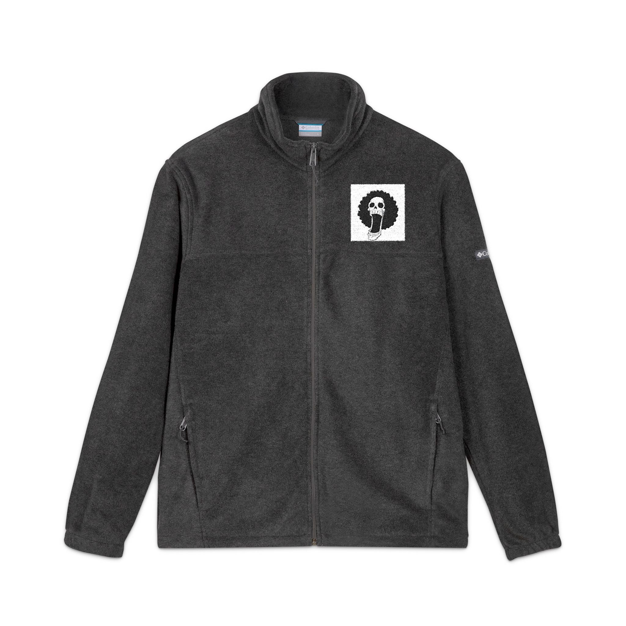 Embroidered Columbia Fleece Jacket Variant 1